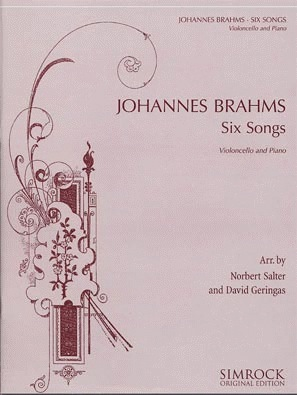 Brahms, J.: Six Songs (cello)