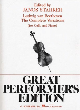 Beethoven (Starker): Variations for Cello & Piano