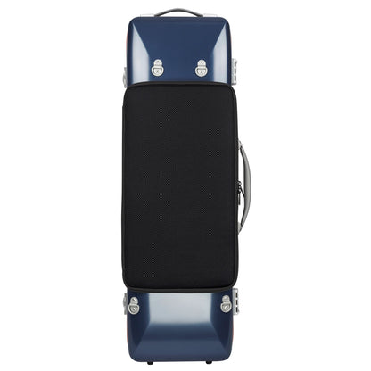 BAM Graffiti Hightech oblong violin case, blue & red | Metzler Violins