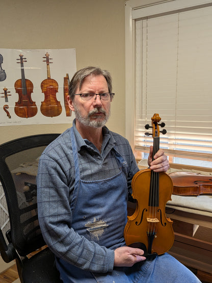 Duane Brewer 2025 violin, Guarneri model, Walla Walla, Washington | Metzler Violins