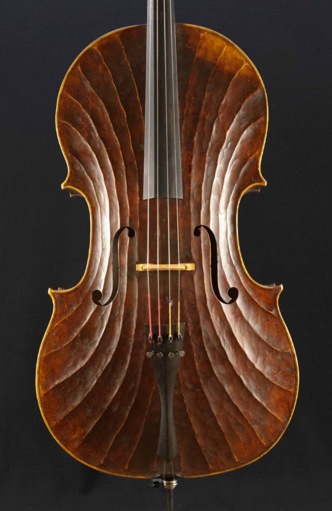Andrew Carruthers "Fluted Cello," 2024, Not For Sale | Metzler Violins