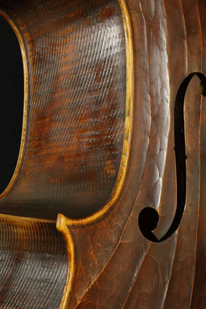 Andrew Carruthers "Fluted Cello," 2024, Not For Sale | Metzler Violins