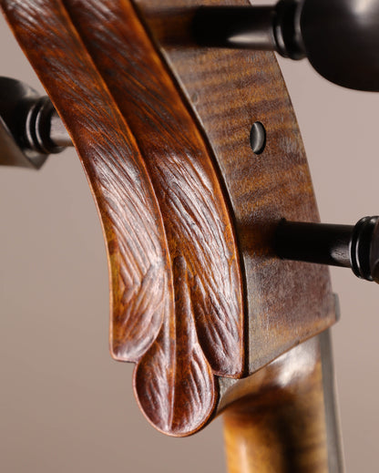 Andrew Carruthers Ruggieri model cello, Santa Rosa, CA, 2025 | Metzler Violins