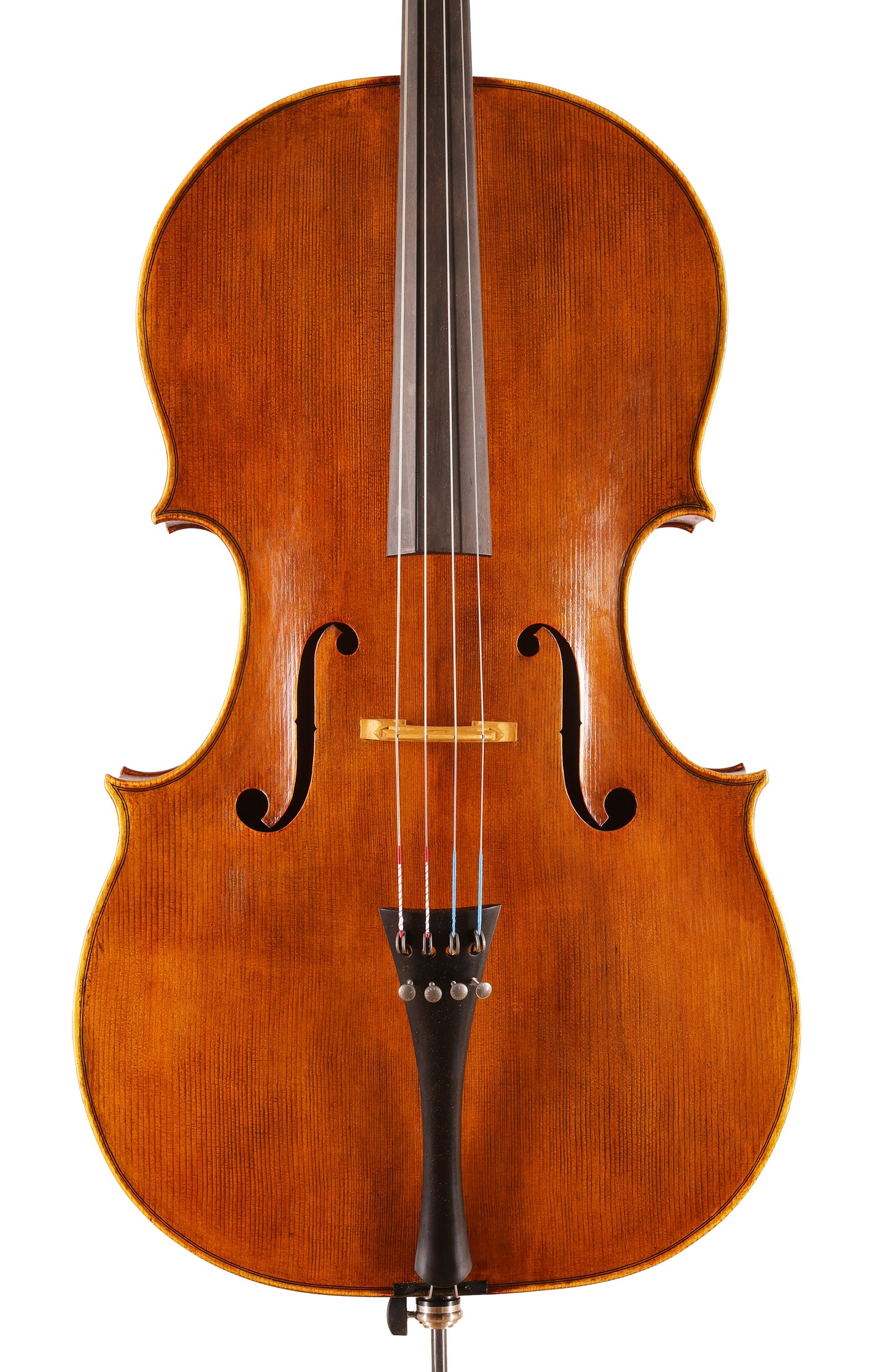 Andrew Carruthers Ruggieri model cello, Santa Rosa, CA, 2025 | Metzler Violins