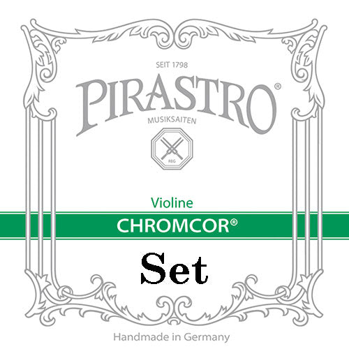 CHROMCOR violin strings, medium,