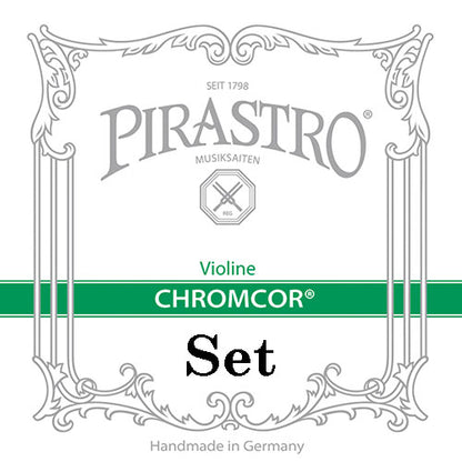 CHROMCOR violin strings, medium,