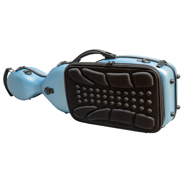 Mika cello-shaped violin case, thermoplastic