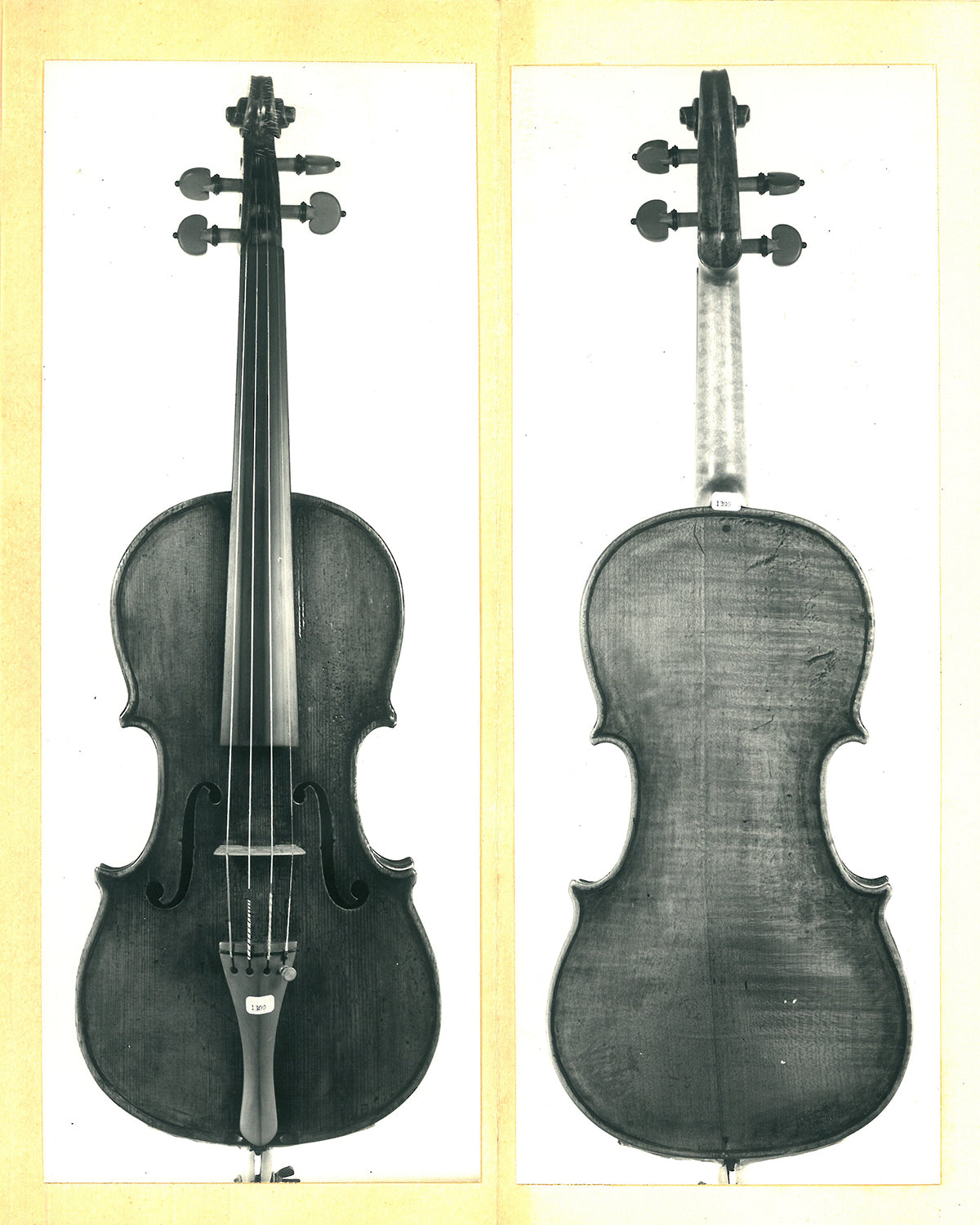 Francois Fent violin, Paris, with Warren certificate | Metzler