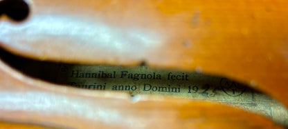 Annibale Fagnola violin, 1925, Pressenda copy | Metzler Violins