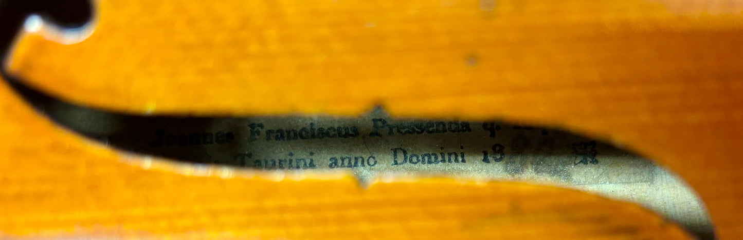 Annibale Fagnola violin, 1925, Pressenda copy | Metzler Violins