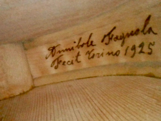 Annibale Fagnola violin, 1925, Pressenda copy | Metzler Violins