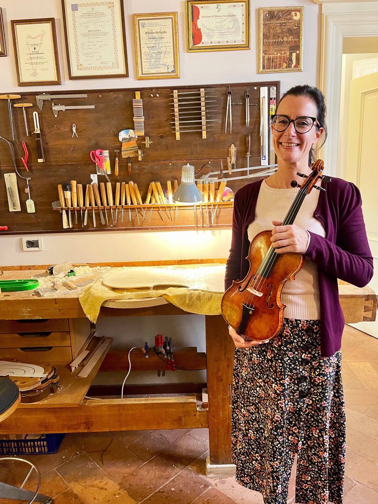Benedicte Friedmann violin "Ardor", Guadagnini model, Cremona, 2026 | Metzler Violins