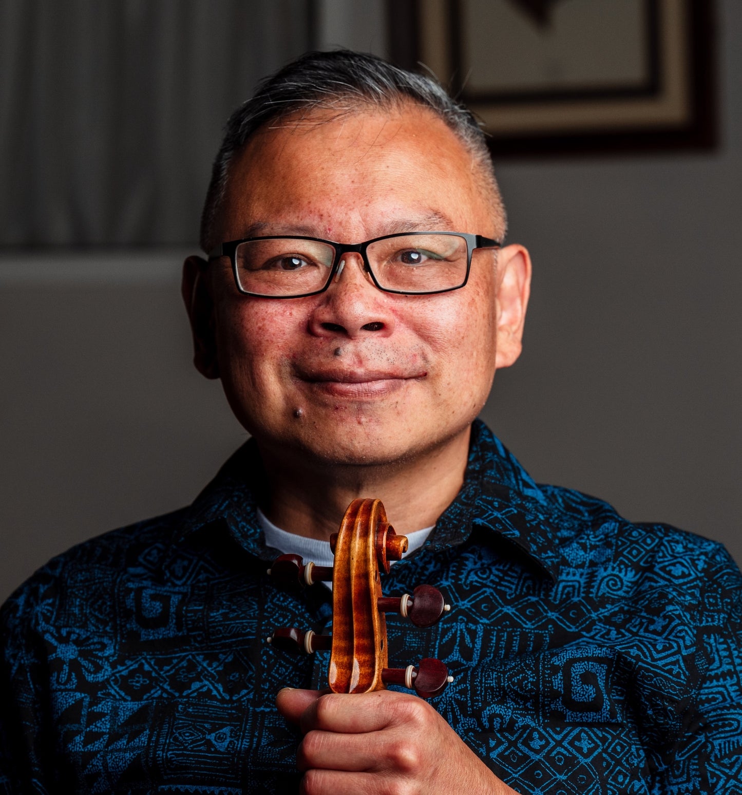 George Yu Amati model violin, 2024, Louisville, Kentucky | Metzler Violins