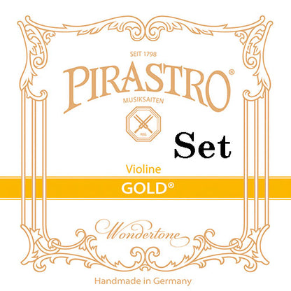 GOLD violin strings by Pirastro ,