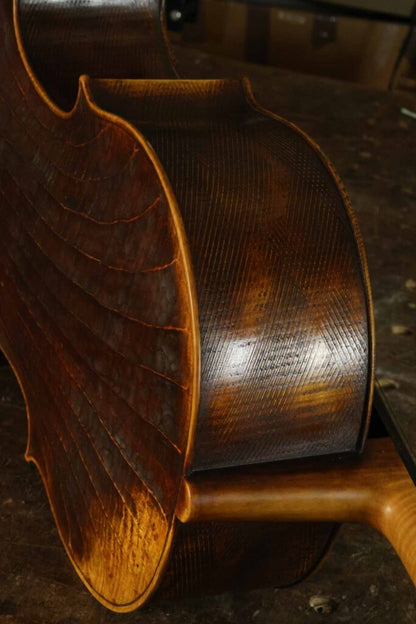 Andrew Carruthers "Fluted Cello," 2024, Not For Sale | Metzler Violins
