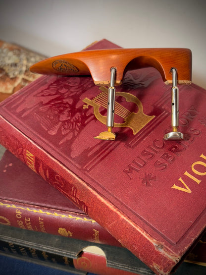 Boris Sverdlik Boxwood Chinrest, gold-plated nickel