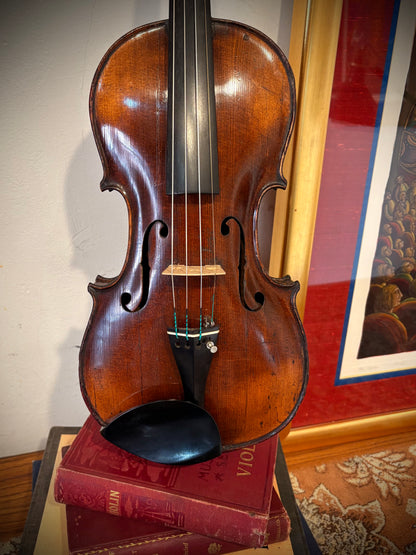 F.A. Glass Strad model violin, ca. 1860 | Metzler Violins