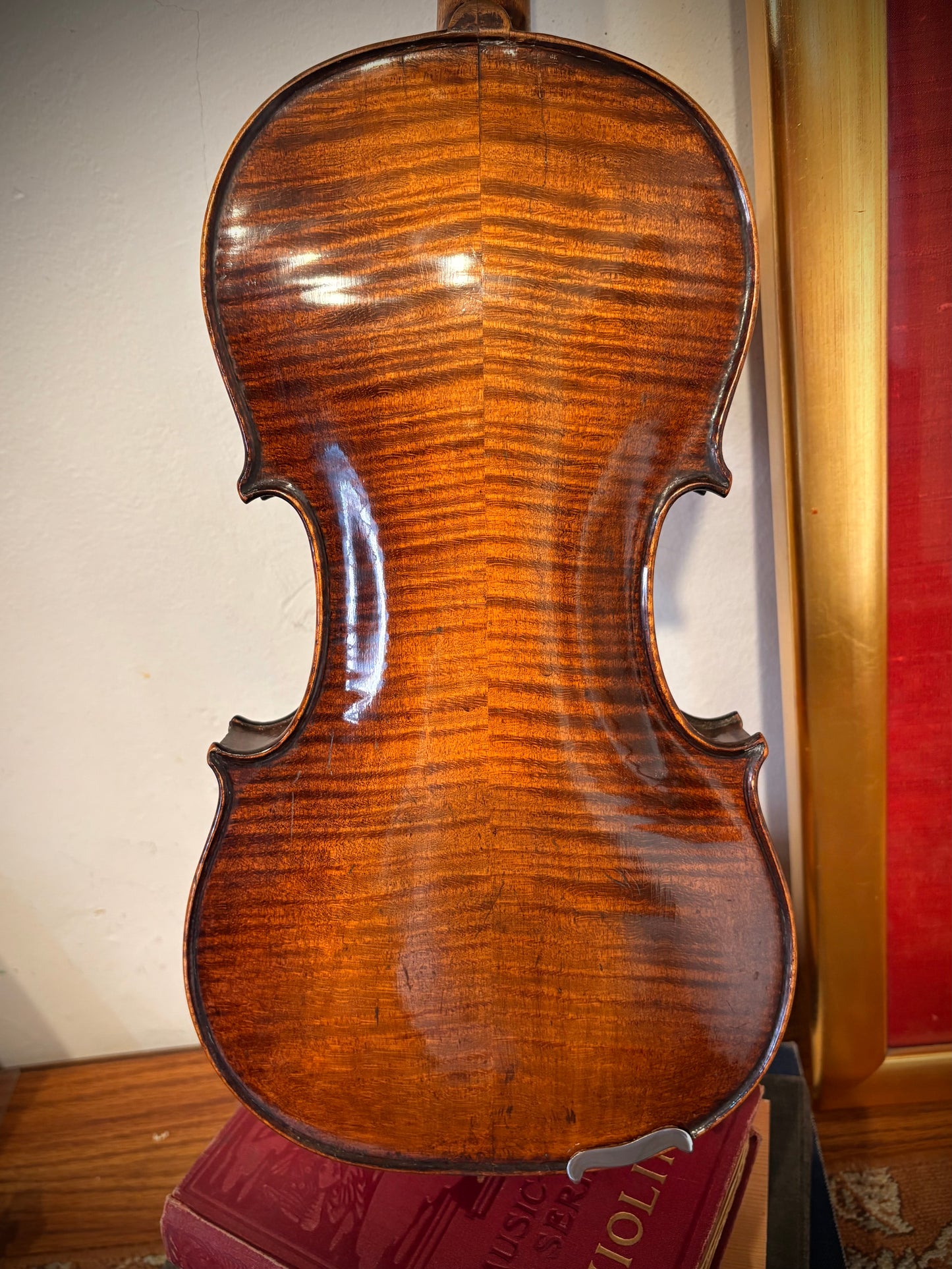 F.A. Glass Strad model violin, ca. 1860 | Metzler Violins