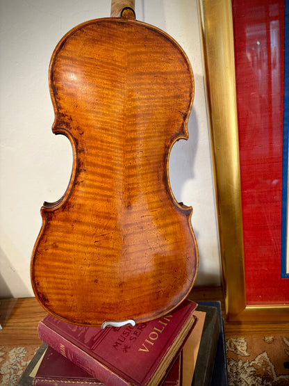 Markneukirchen violin labeled "Petrus Guarnerius Filius Joseph" | Metzler Violins