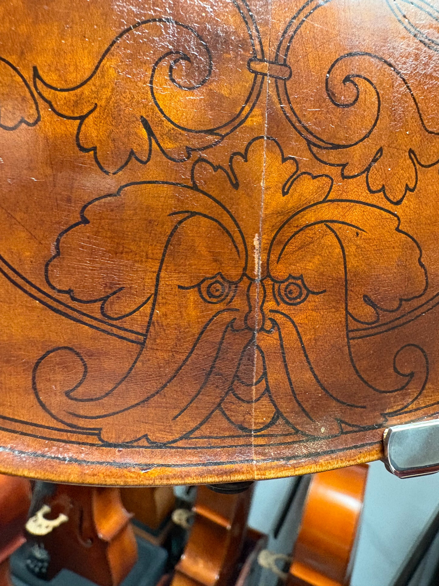 Fabrizio Giannini highly decorated violin, ca. 1935, Viareggio, ITALY | Metzler Violins