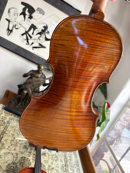 Emilia antiqued violin, 4/4, Metzler Violin Shop