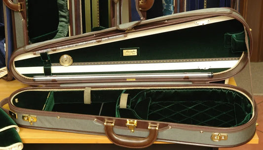 Musafia Luxury Classic dart-shaped violin case | Metzler Violins