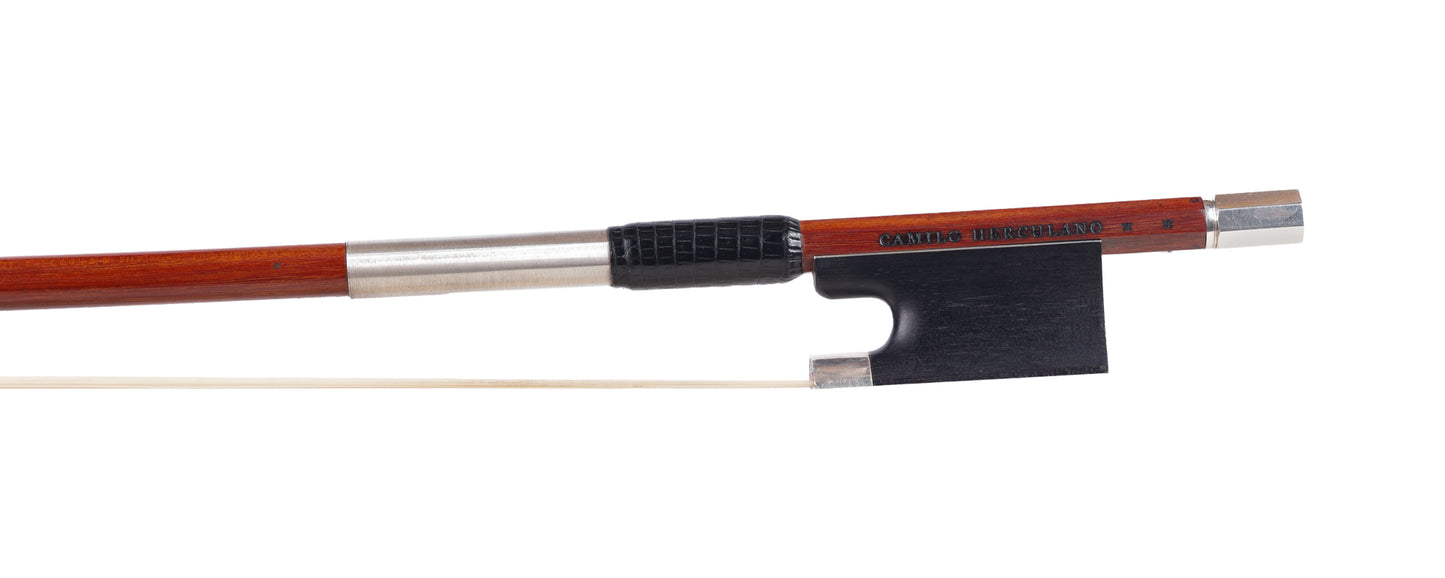 CAMILO HERCULANO ** Select  violin bow, ebony/silver, BRAZIL, 61.3g