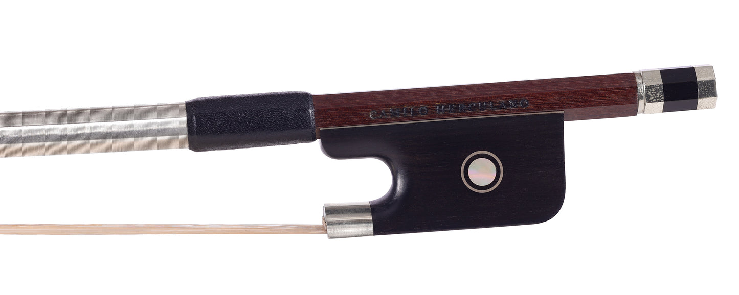 CAMILO HERCULANO (IPE) nickel-mounted cello bow, Brazil | Metzler Violins