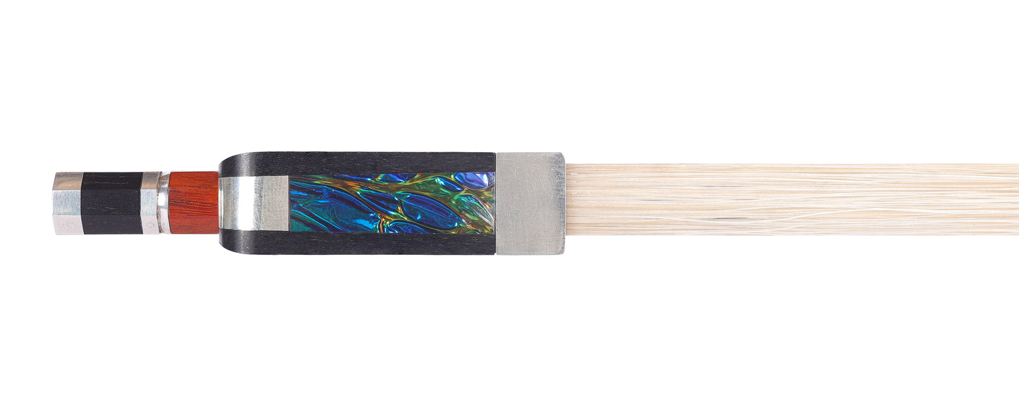 DAVID RUSSELL YOUNG silver cello bow, 2025, 80.9 grams | Metzler Violins