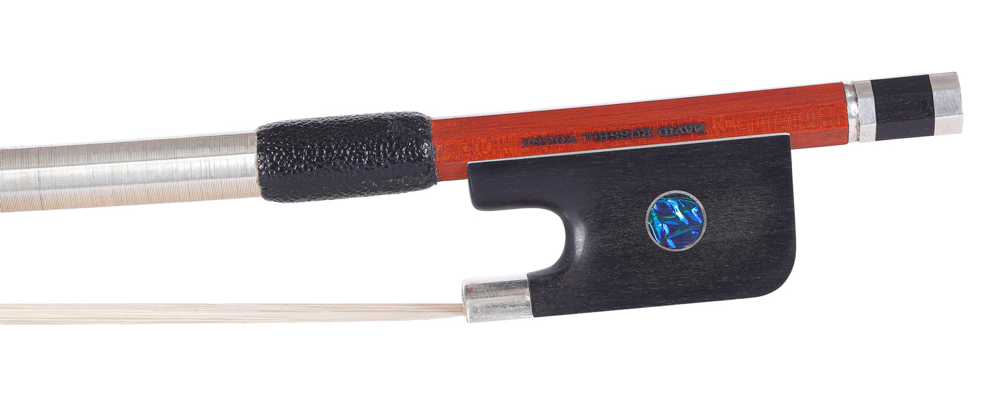 DAVID RUSSELL YOUNG silver cello bow, 2025, 80.9 grams | Metzler Violins