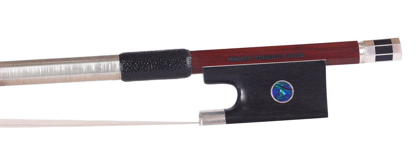 DAVID RUSSELL YOUNG silver viola bow, 2025, 72.1 grams | Metzler Violins