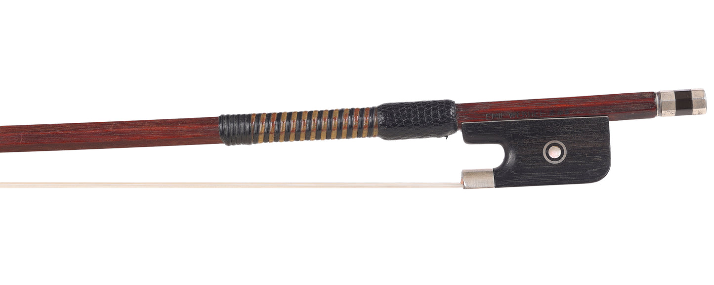 EMIL WERNER *** silver mounted viola bow, 66.7 grams | Metzler Violins