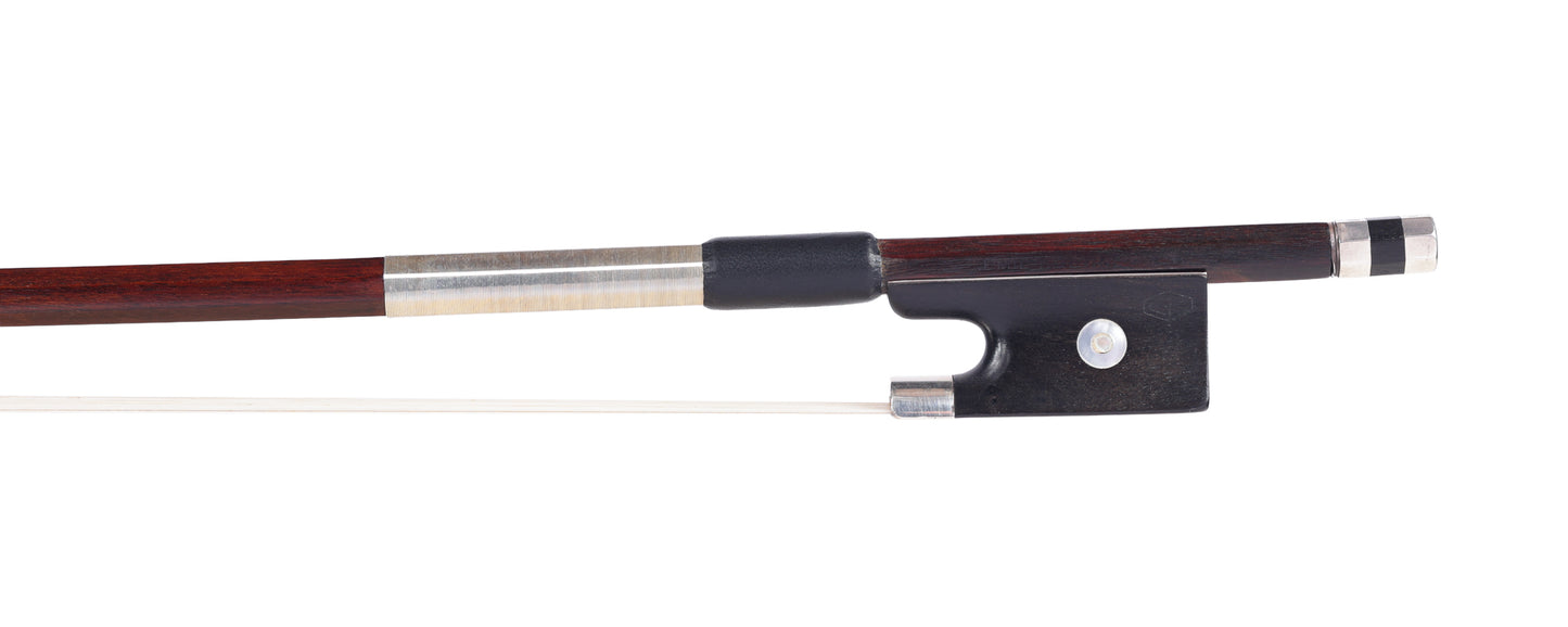 EMIL KUEHNL*** heavy silver-mounted violin bow,  67 grams | Metzler Violins