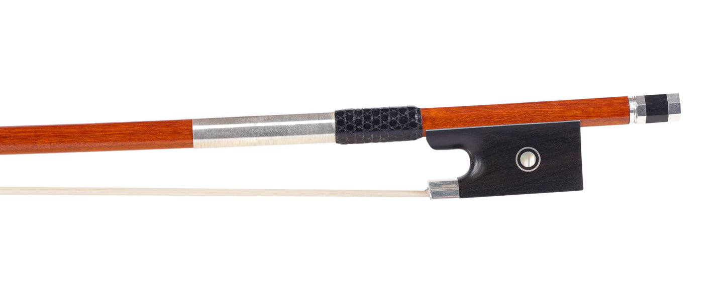 Fine round silver/pernambuco violin bow | Metzler Violins