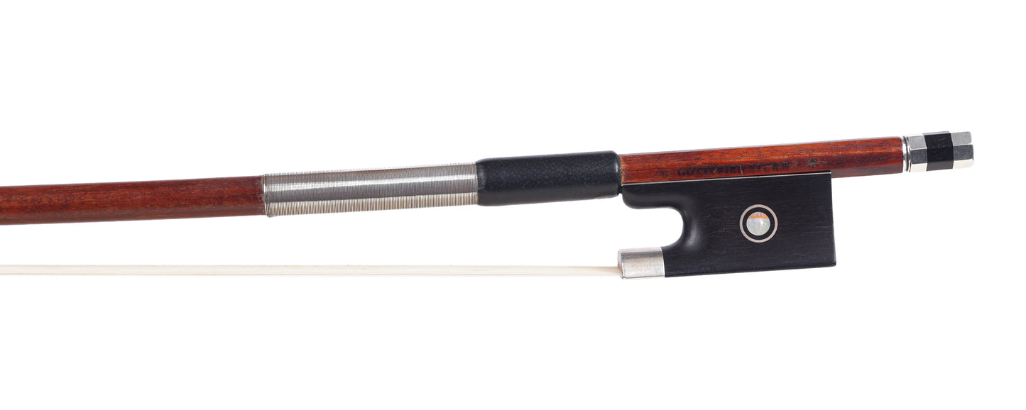 *GOTTFRIED STURM* silver violin bow, highly flamed stick 62.7 g. | Metzler Violins