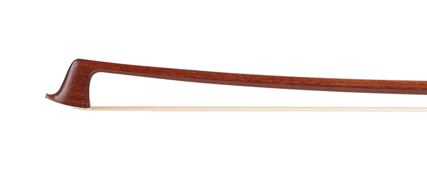HERBERT WANKA*  round Pernambuco violin bow, silver & ebony,  Germany 60.2 g. | Metzler Violins