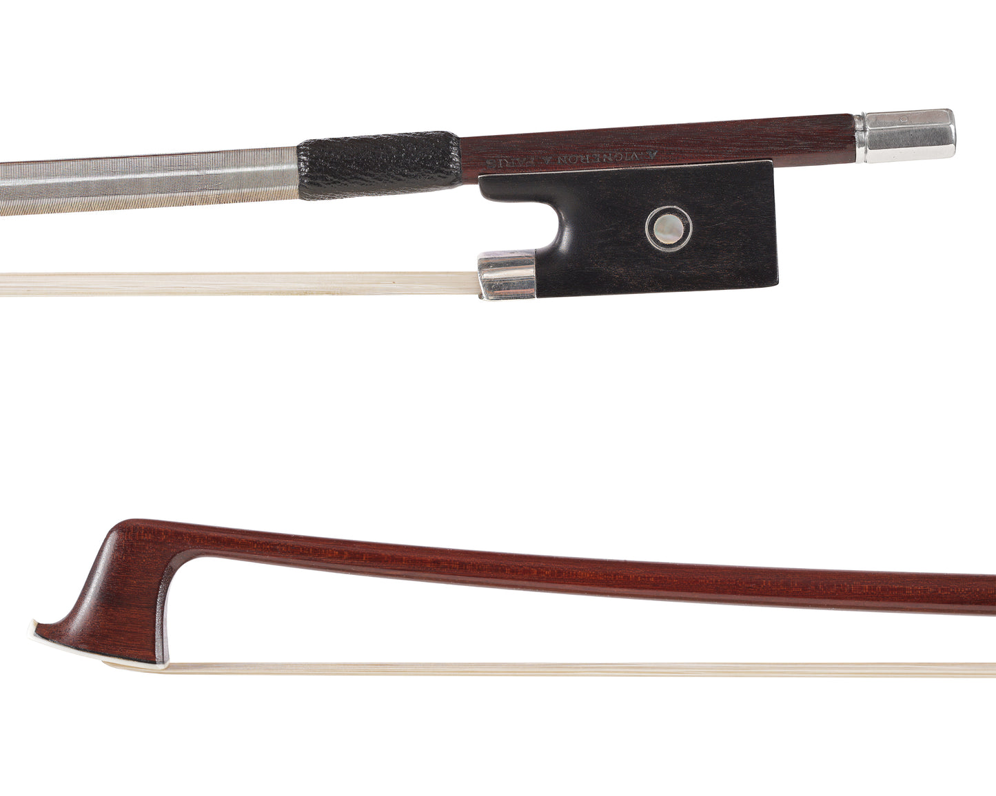 J.A. Vigneron père violin bow, ex Eugene Fodor, Childs & Warren certs. | Metzler Violins