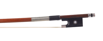 Jean Bouvin silver viola bow, octagonal, Switzerland 70.8g | Metzler Violins