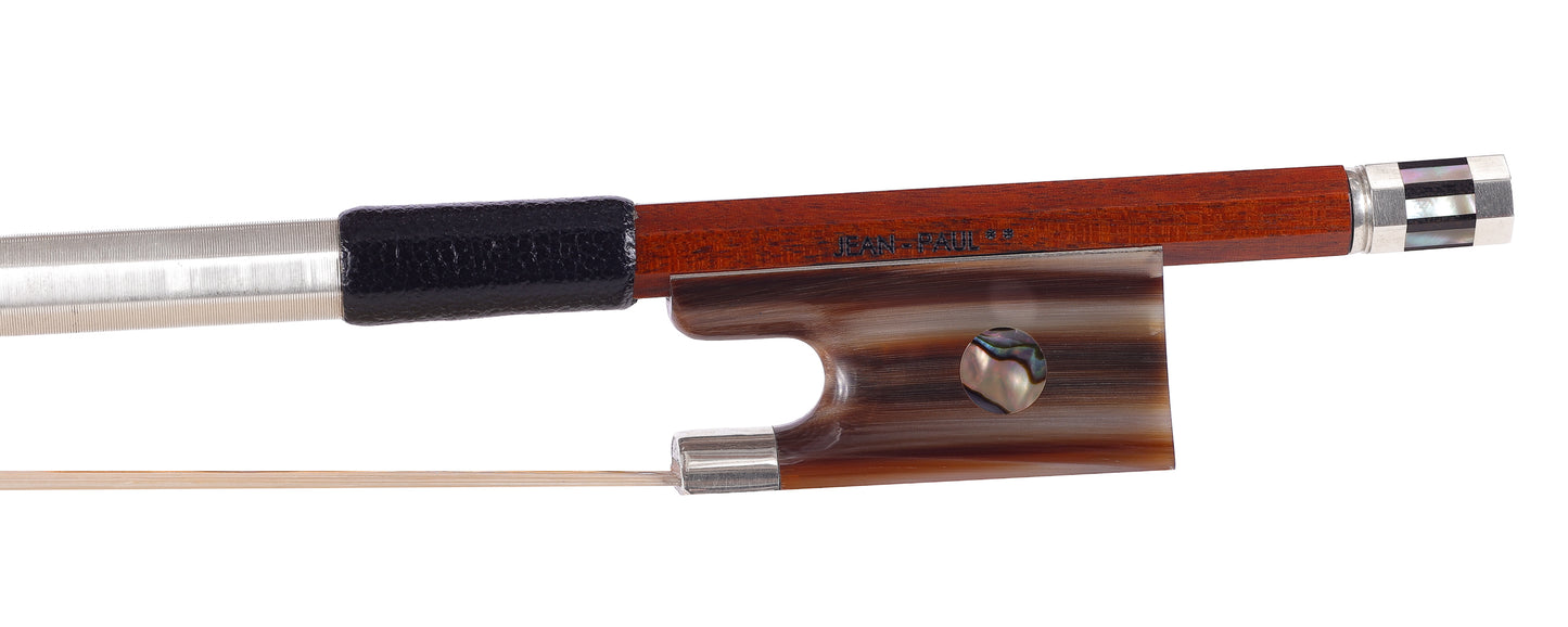 JEAN-PAUL** Silver/pernambuco violin bow, horn 62.2 g. | Metzler Violins
