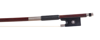 K. PENZEL silver & ebony violin bow, 64 g.
