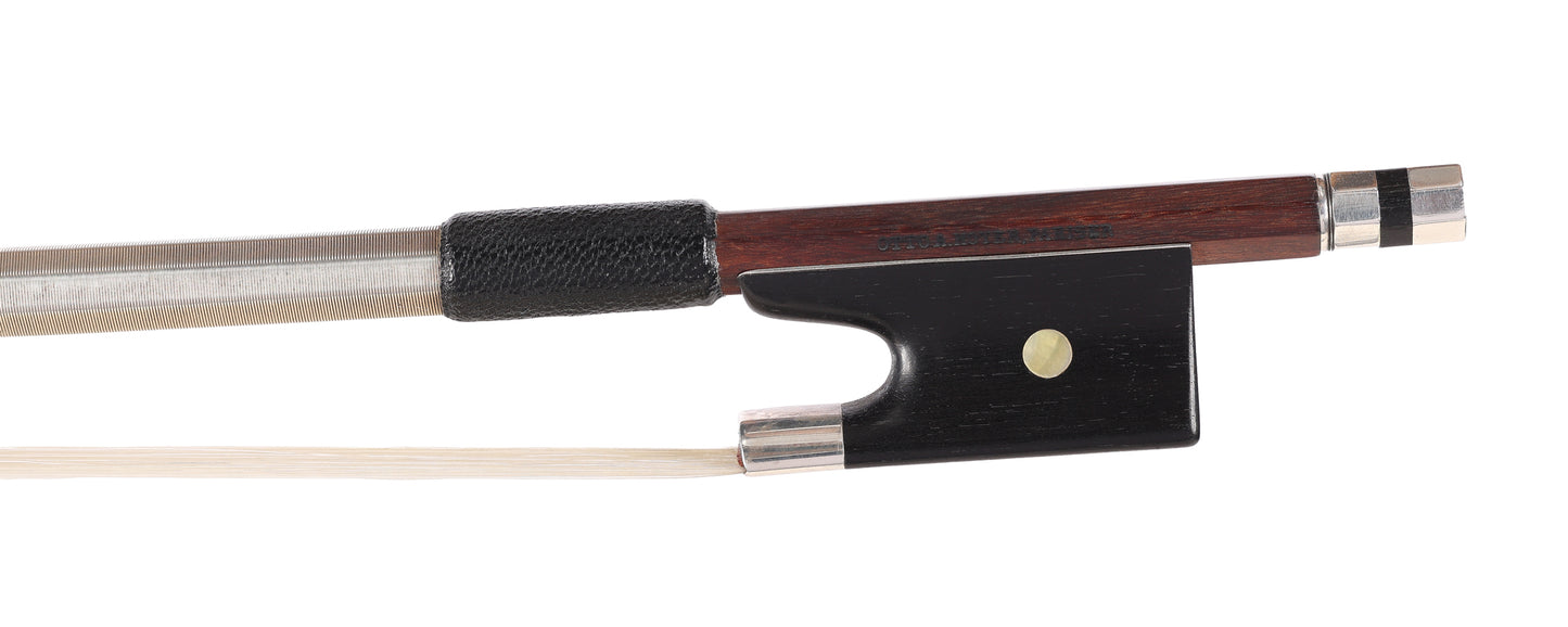 OTTO A. HOYER, PARISER silver violin bow, 62.7 g. | Metzler Violins