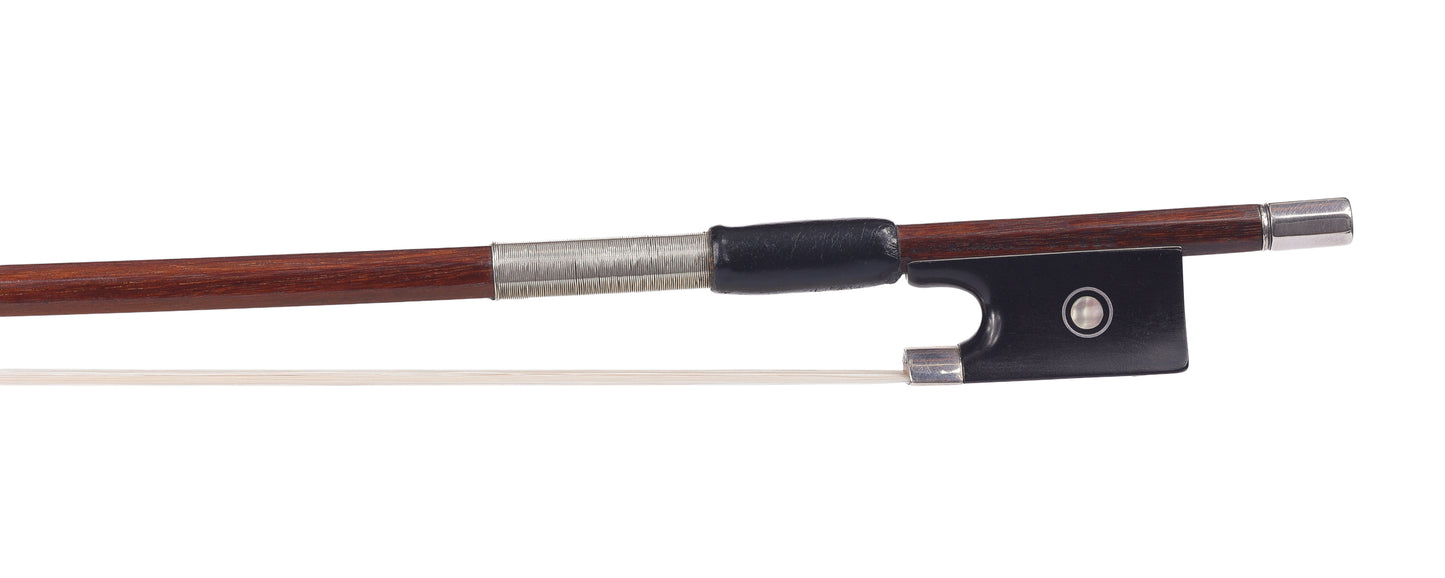 R. ARNOLD STOESS silver violin bow, Markneukirchen | Metzler Violins