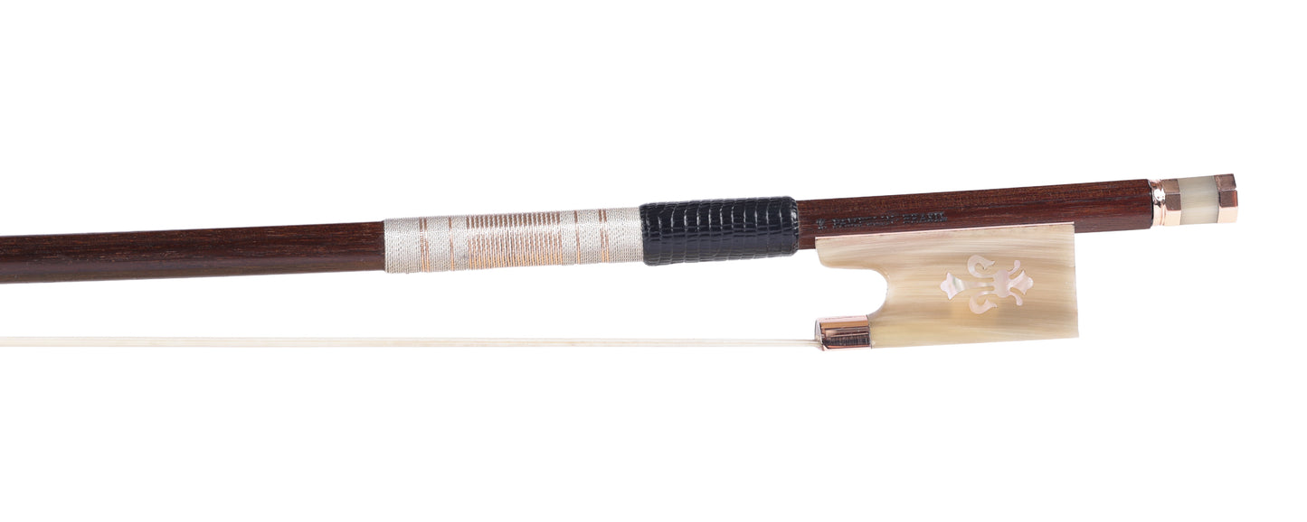 T. PAMPOLIN violin bow, gold-mounted, Ipe 62.2g | Metzler Violins