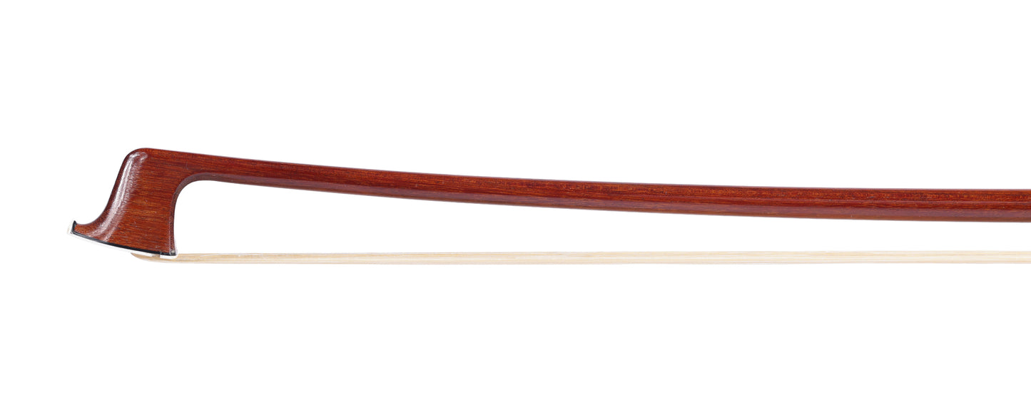 Unbranded German Tubbs-style Pernambuco violin bow, 59.7 g. | Metzler Violins