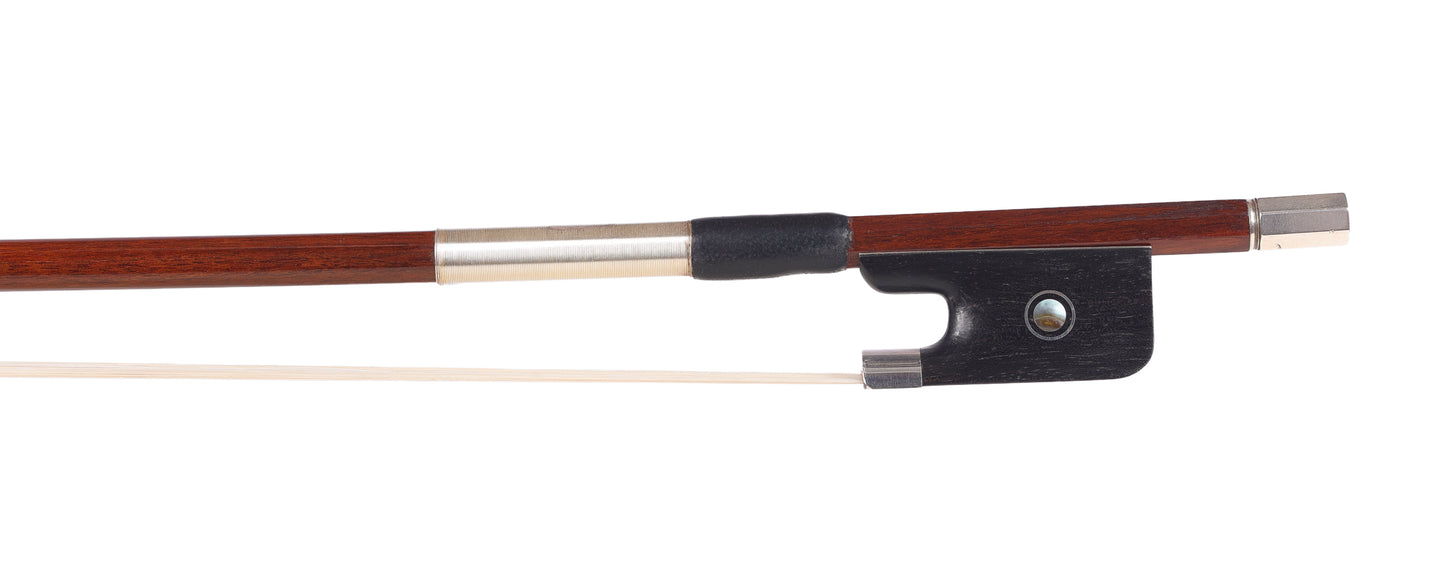 Unbranded silver Pernambuco viola bow, 69.6g | Metzler Violins
