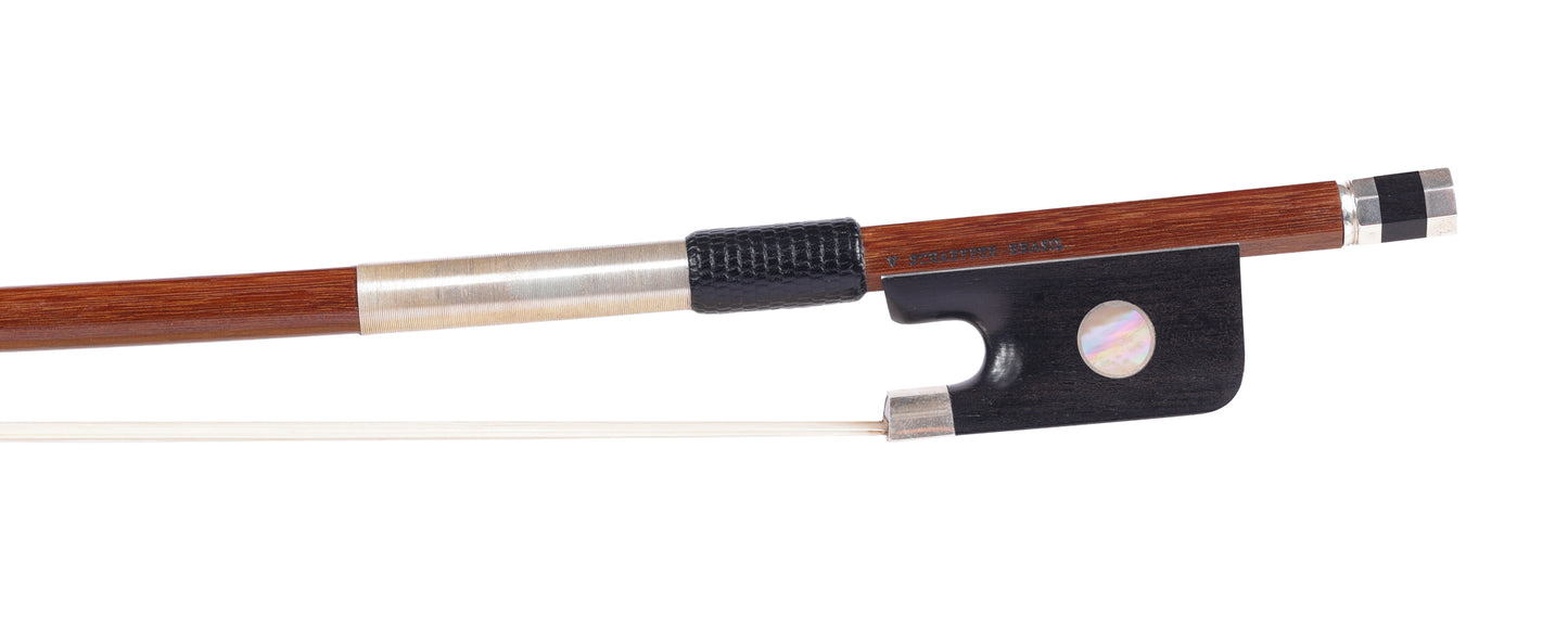 V. SCHAEFFER  - BRASIL, round Ipe Special Edition cello bow, Arcos Brasil, silver-mounted, BRAZIL, 81.0 grams