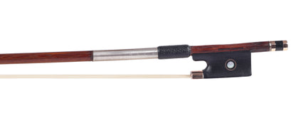 W.E. HILL & SONS violin bow, gold/ebony frog, Edgar Bishop, ENGLAND, well-used