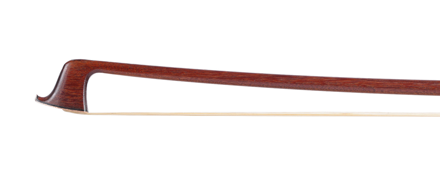 W.E. HILL & SONS violin bow, gold/ebony frog, Edgar Bishop, ENGLAND, well-used