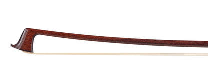 W.E. HILL & SONS violin bow, Tortoise & Gold Fleur de Lis, by Sydney Yeoman 57.1 g| Metzler Violins