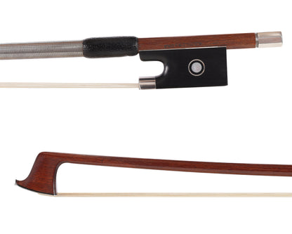 W.E. Hill & SONS silver violin bow, circa 1930 | Metzler Violin Shop
